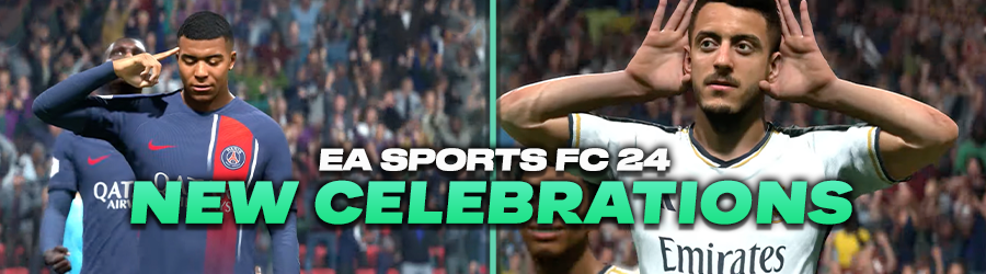 How To Do The New EA FC 24 Celebrations | FUTBIN
